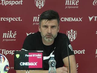 Tréner Žiliny Pavol Staňo po prehre v Trnave