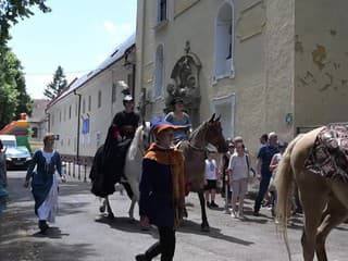 Historické vystúpenie Hector na Beckovských slávnostiach