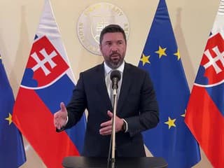 Tlačová konferencia Richarda Takáča po rokovaná vlády