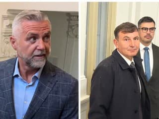 Na pojednávanie Očistec v Banskej Bystrici dorazili Tibor Gašpar, František Imrecze, Dušan Kováčik a ďalší