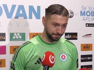 Martin Trnovský hodnotí prehru ŠK Slovan Bratislava proti Michalovciam