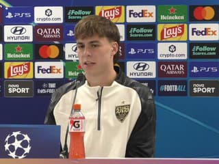 Leo Sauer pred zápasom Ligy majstrov proti Slovanu Bratislava