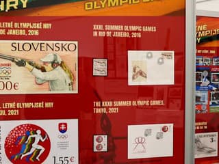 Výstava Šport na poštových známkach v Galérii poštových známok