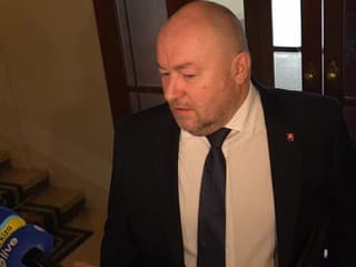 Príchod Rudolfa Huliaka na dnešné rokovanie vlády