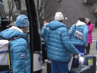Slovenskí hokejisti odcestovali do dejiska olympijských hier