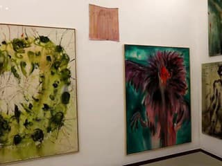 Medzigeneračná skupinová výstava Dym a zrkadlá v Pálffyho paláci GMB