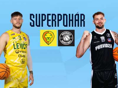 Basketbalisti Patriotov Levíc a BC Prievidza si dnes v Piešťanoch zahrajú o prvú trofej v sezóne 2026/27. Aktuálni majstri vyzvú držiteľa Slovenského pohára z uplynulého ročníka. Zápas v Diplomat aré
