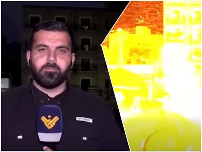 Libanonský televízny reportér sa počas prípravy na živé vysielanie ocitol v bezprostrednom ohrození života. Izraelský útok udrel len krátko po tom, ako sa postavil pred kameru, pričom zranenia utrpel on aj kameraman. Útok zároveň vyvoláva nové obavy z eskalácie konfliktu medzi Izraelom a hnutím Hizballáh napriek júnovému prímeriu. O incidente informoval portál news.com.au.