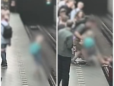 Dramatické zábery z prvého školského dňa. Iba sedemročný chlapec spadol do koľajiska pražského metra len chvíľu pred tým, než do stanice vošla vlaková súprava. Polícia zverejnila zábery zachytávajúce chvíle plné hrôzy.
