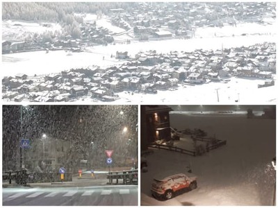 Po dlhšom období sucha sa vo viacerých častiach Európy rovno hlási zima. Švajčiarske a talianske Alpy zasypáva čerstvý sneh, biela pokrývka sa objavila aj v Rakúsku a Škandinávii. Meteorológovia navyše očakávajú ďalšie sneženie, pričom do konca týždňa môže v niektorých častiach Álp pribudnúť až 50 centimetrov snehu.
