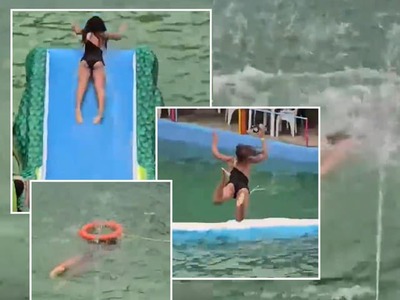Mladá žena skončila po nešťastnom páde z vodného toboganu v bezvedomí. Počas jazdy sa totiž dostala mimo dráhy a z výšky dopadla bruchom priamo na hladinu bazéna.