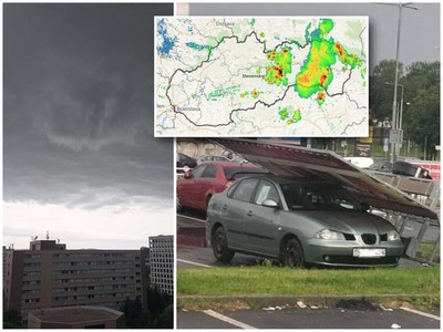 Kým v sobotu sa objavovali búrky len na niektorých miestach a boli skôr statické, dnes sa musí na búrlivé počasie pripraviť celé Slovensko. Meteorológovia vydali výstrahu pre celé územie krajiny, pričom búrlivo je niekde už od rána. Od horúčav si ale ani dnes neoddýchneme.