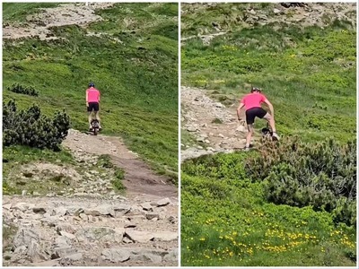 VYSOKÉ TATRY – Letná sezóna v našich veľhorách je v plnom prúde, no zdá sa, že s pribúdajúcimi stupňami na teplomeroch stúpa aj kreativita a bizarnosť niektorých návštevníkov. Na sociálnych sieťach sa objavilo video, ktoré okamžite vyvolalo obrovský rozruch a masívnu vlnu komentárov. Zachytáva totiž muža, ktorý sa rozhodol pokoriť náročný horský terén na mimoriadne neobvyklom a pre mnohých nepochopiteľnom dopravnom prostriedku.