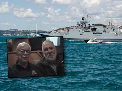 Britský pár zažil v Lamanšskom prielive dramatický moment, keď ich jachta Bright Future pri plavbe neďaleko ostrova Wight prišla do blízkosti ruskej vojenskej fregaty Admiral Grigorovič. Ruská posádka následne vystrelila varovné výstrely do jej dráhy.