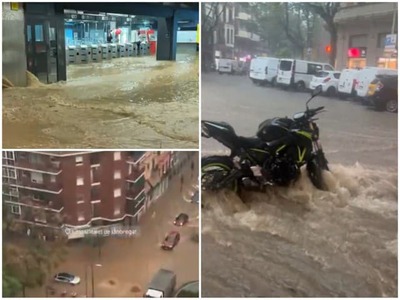 Bleskové povodne zanechali v Španielsku katastrofu. Prívalový dážď premenil ulice katalánskych miest na rieky, zaplavil domy, obchody aj stanice a výrazne skomplikoval dopravu. Dramatické chvíle prežila matka s päťmesačným bábätkom, ktorých automobil strhla voda. Hasiči ich zachraňovali z vozidla ponoreného takmer po čelné sklo.