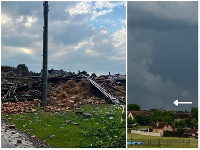 Strednú Európu zasiahli extrémne búrky, ktoré priniesli prvé tohtoročné tornádo v Poľsku a podozrenie na ďalšie v Česku. V Opolskom vojvodstve vietor podľa odhadov dosahoval až 200 km/h a zanechal za sebou poškodené domy, popadané stromy a narušenú infraštruktúru. Možný výskyt tornáda hlásia aj českí meteorológovia pri Netoliciach, kde bola zaznamenaná výrazná prízemná rotácia.