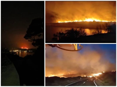 Chorvátsko sužujú rozsiahle požiare. Po ničivom požiari v oblasti Omiša vypukol ďalší veľký požiar, tentoraz na ostrove Dugi otok. Plamene sa v noci rozšírili pri obci Brbinj a hasiči s nimi bojujú v mimoriadne náročnom teréne. Do zásahu sa zapojili aj dva kanadéry.