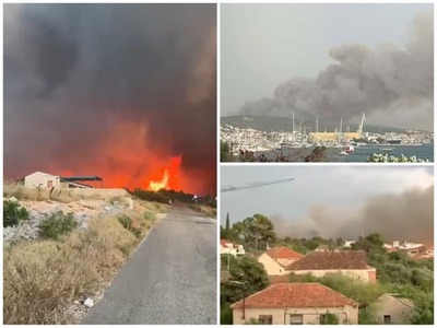 Na území chorvátskej Dalmácie vypukli tento týždeň rozsiahle požiare na ostrove Čiovo, na ostrove Šolta a pri Orebići na polostrove Pelješac. Najvážnejšia situácia sa odohrávala na Čiove, kde oheň vznikol v oblasti Žedno po údere blesku počas búrky.