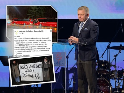 Desiatky autobusov smerovali v pondelok na Agrokomplex v Nitre, kde Smer organizoval kultúrno-spoločenské podujatie k výročiu 17. novembra. Občania, ktorí prišli spontánne, sa však podľa svedectiev ľudí dovnútra nedostali. Akcia sa konala v rovnakom čase, keď vo viacerých mestách na Slovensku prebiehali protesty, ktorých sa zúčastnili desiatky tisíc ľudí.