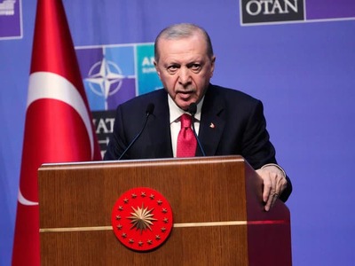 Prezident Turecka Recep Tayyip Erdogan prekvapil účastníkov summitu NATO netradičným darom. Každý z lídrov dostal revolver s vygravírovaným menom a škatuľku s ostrými nábojmi. V niektorých krajinách však zbrane nemohli doviezť.