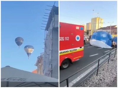 Na východe Slovenska došlo k stretu teplovzdušných balónov. Po zrážke musel jeden z nich núdzovo pristáť pri Auparku v Košiciach. Na mieste zasahujú všetky záchranné zložky.