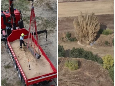 Najväčšia bomba nájdená na území Slovenska je úspešne zlikvidovaná. O jej likvidáciu sa postarali pyrotechnici Krajského riaditeľstva (KR) Policajného zboru (PZ) v Nitre v spolupráci s pyrotechnikmi Kriminalistického a expertízneho ústavu PZ v Bratislave a príslušníkmi Hasičského a záchranného zboru, informovalo KR PZ v Nitre.