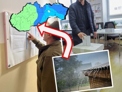 Slovákov počas víkendu čaká sviatok demokracie a spojené komunálne voľby a voľby do VÚC. Vhadzovanie volebných lístkov do urien a samotnú účasť síce v malom, ale nie úplne zanedbateľnom percente ovplyvňuje aj počasie. Žiaľ, tento rok zabudnite na slnečné lúče a babie leto. To už definitívne zavrelo "krám" a pred návštevou volebných miestností sa radšej dobre oblečte.