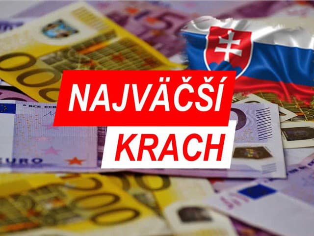 NAJVÄČŠÍ KRACH Známa finančná skupina na Slovensku padla! Ide o miliardu eur, uvidia ľudia svoje peniaze?