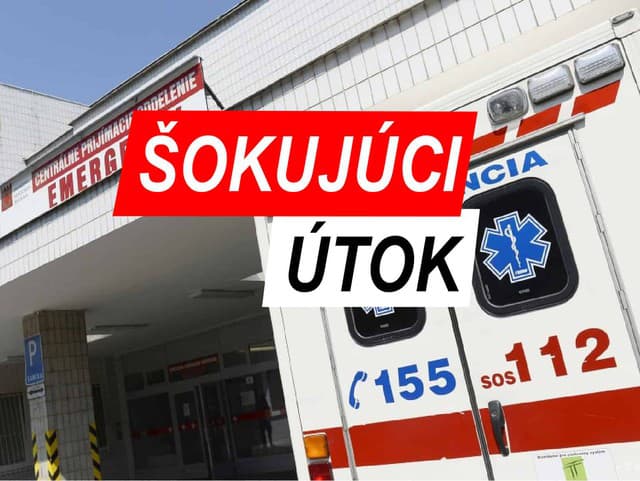 BRUTÁLNY ÚTOK na urgente: Muž sestričku (23) udieral do hlavy a škrtil! VIDEO zachytilo chvíle hrôzy