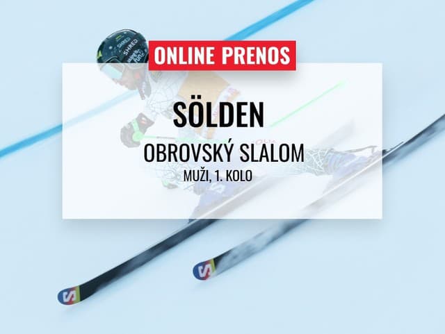 Bratia Žampovci štartujú novú sezónu: Online prenos z 1. kola obrovského slalomu v Söldene