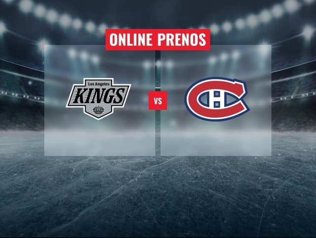 Juraj Slafkovský v Kalifornii: Online prenos zo zápasu Los Angeles Kings – Montreal Canadiens