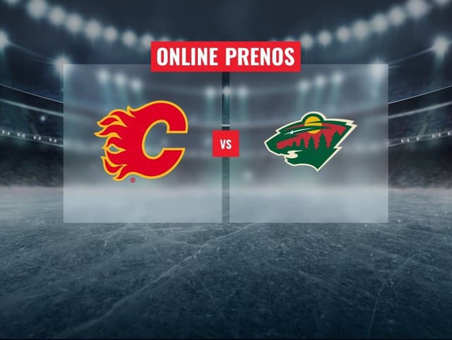 Martin Pospíšil a Šimon Nemec: Online prenos zo zápasu Calgary Flames - Minnesota Wild