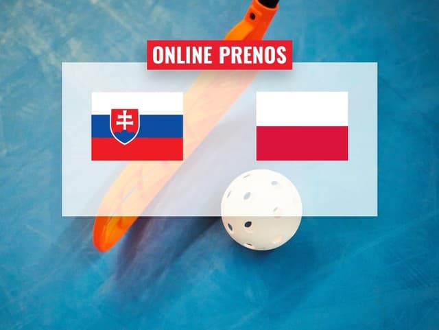 Slovensko – Poľsko: Online prenos z MS vo florbale žien