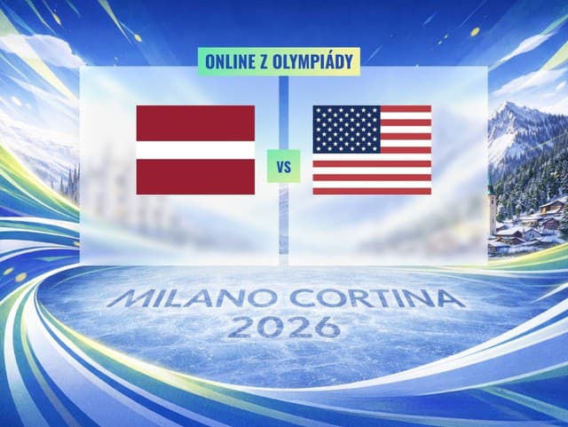 ZOH 2026 Lotyšsko – USA: Online prenos zo zápasu olympijského hokejového turnaja