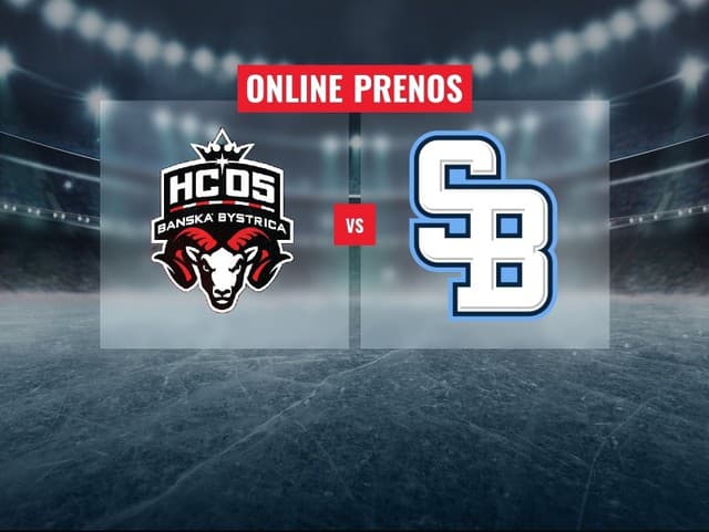 HC 05 TAM Banská Bystrica – HC Slovan Bratislava: Online prenos z 9. kola Tipsport ligy