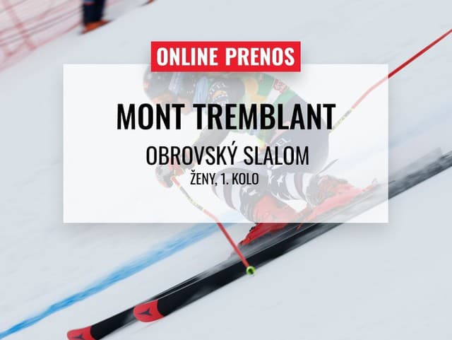 Shiffrinová a spol. znovu v akcii: Online prenos z 1. kola obrovského slalomu žien v Tremblante