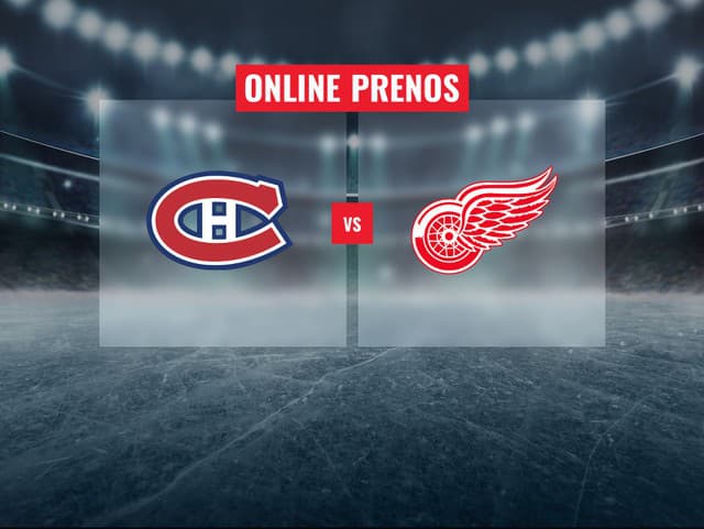 Juraj Slafkovský na domácom ľade: Online prenos zo zápasu Montreal Canadiens – Detroit Red Wings