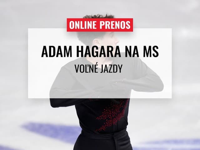 Adam Hagara na MS v krasokorčuľovaní v Prahe: Online prenos z voľných jázd