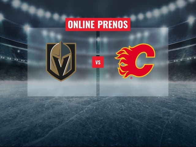 Slovenské duo na ľade Golden Knights: Online prenos zo zápasu Vegas – Calgary