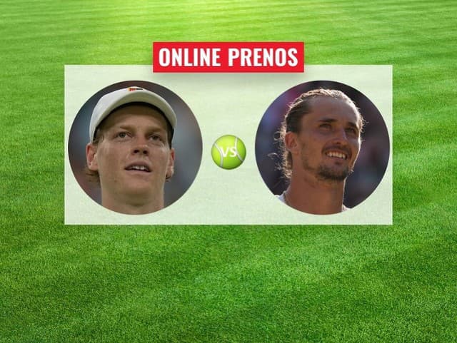 Jannik Sinner – Alexander Zverev: Online prenos z finále Wimbledonu 2026