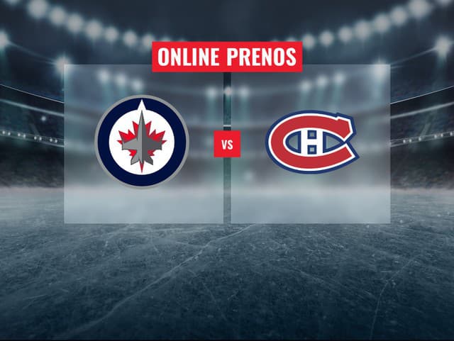 Juraj Slafkovský pod holým nebom: Online prenos zo zápasu Winnipeg Jets – Montreal Canadiens