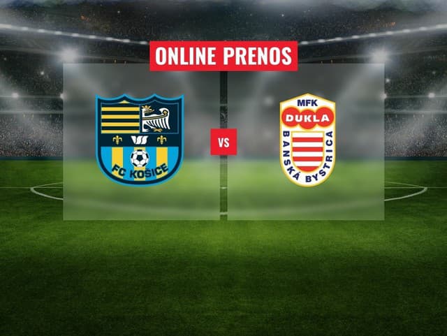FC Košice – MFK Dukla Banská Bystrica: Online prenos zo 7. kola Niké ligy