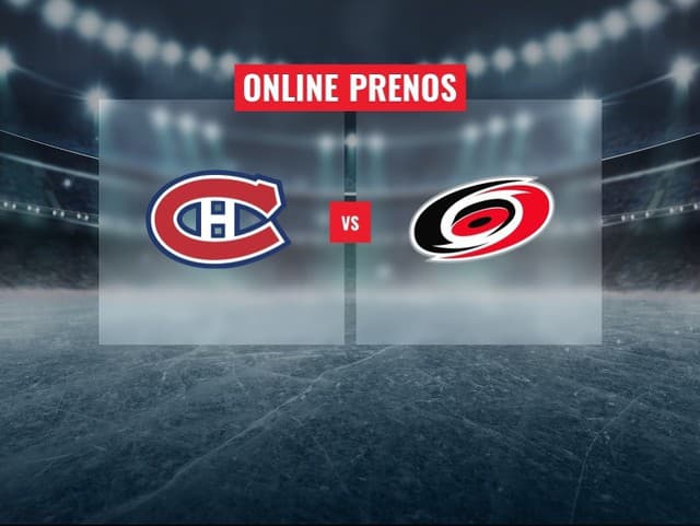 Juraj Slafkovský prvýkrát doma: Online prenos zo zápasu Montreal Canadiens – Carolina Hurricanes
