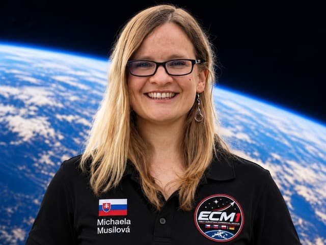Slovensko bude mať PRVÚ astronautku! Michaela Musilová povedie vedecký výskum vo vesmíre