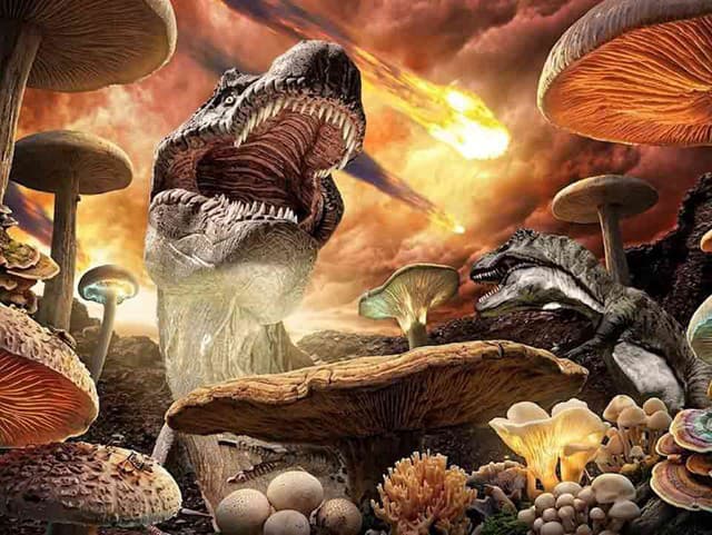 Čo znamenalo katastrofu pre dinosaurov, bola príležitosť pre obrie huby: Vedci objavili „D-rexa“, hubu, ktorej sa v tom období mimoriadne darilo