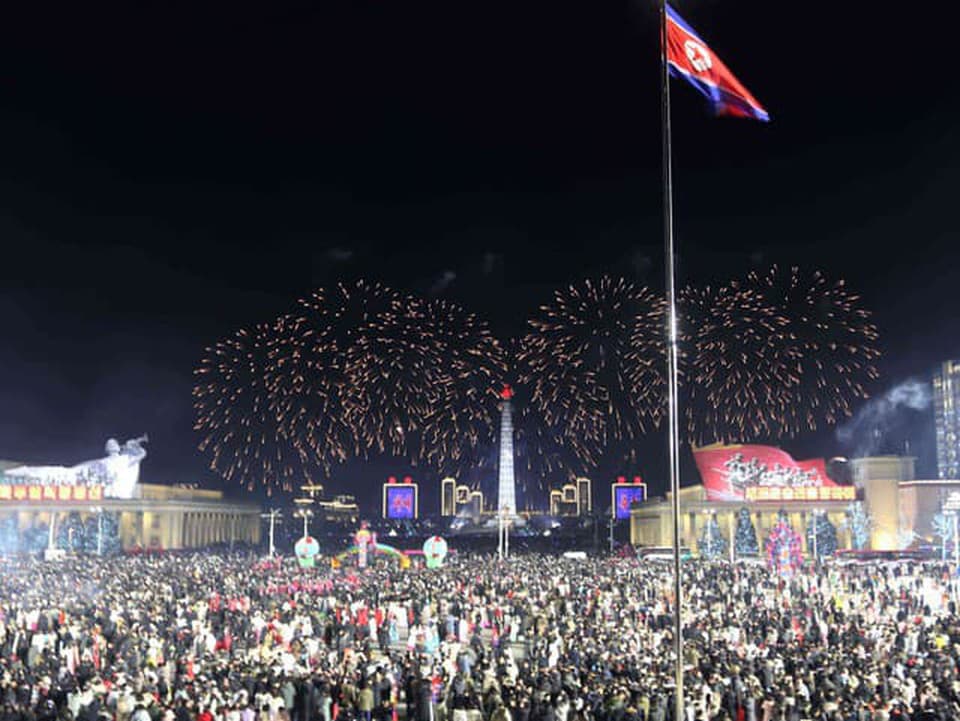 VIDEO: Takto privítali nový rok v Severnej Kórei