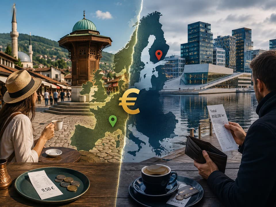Najlacnejšie destinácie Európy v roku 2026: V TOP 10 je aj slovenské mesto!