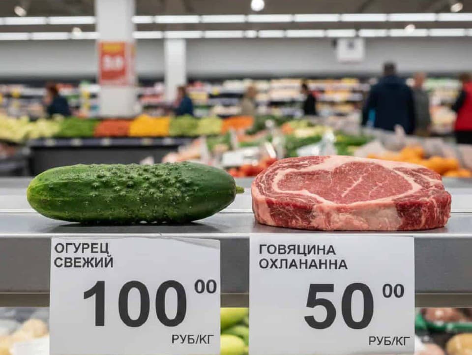Rusi zažívajú cenový šok: Uhorky drahšie než mäso, extrémne mrazy šponujú ceny nahor!