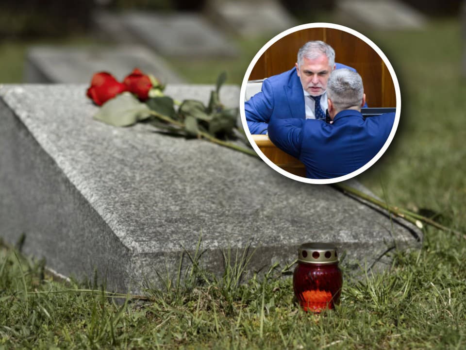 Stále málo: SNS po dvoch rokoch opätovne navrhuje radikálne zvýšenie príspevku na pohreb