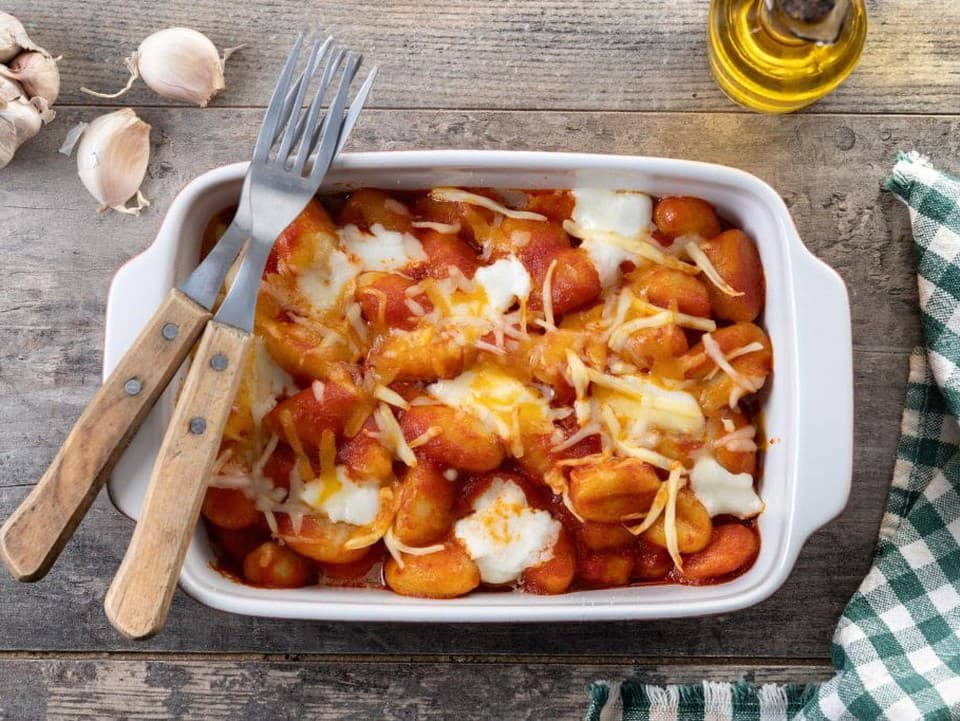 RECEPT na dnes: Zapekané gnocchi ako rýchla večera – jemná verzia alla sorrentina